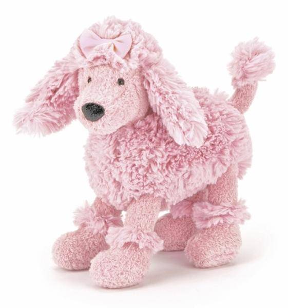Jellycat Peluche Caniche Rose Posing Poodle -  21 cm